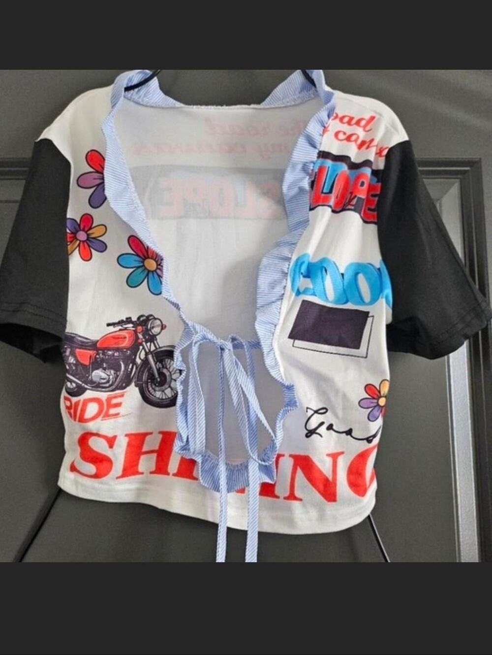 Tie Up Crop Top